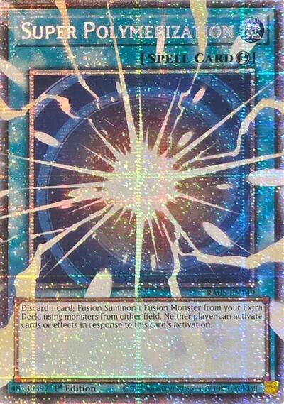 Super Polymerization (Starlight Rare) (RA05-EN149) [Rarity Collection 5]