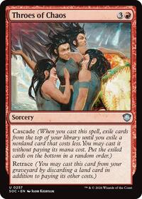 Throes of Chaos (257) [Commander: Secrets of Strixhaven]