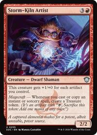 Storm-Kiln Artist (255) [Commander: Secrets of Strixhaven]