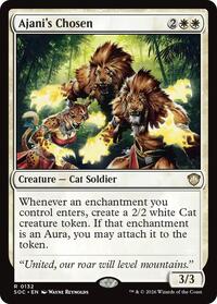 Ajani's Chosen (132) [Commander: Secrets of Strixhaven]