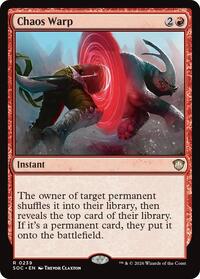 Chaos Warp (239) [Commander: Secrets of Strixhaven]