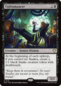 Ophiomancer (118) [Commander: Secrets of Strixhaven]