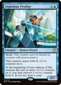 Ingenious Prodigy (115) [Commander: Secrets of Strixhaven]