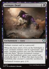 Animate Dead (207) [Commander: Secrets of Strixhaven]