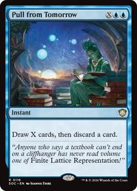 Pull from Tomorrow (116) [Commander: Secrets of Strixhaven]