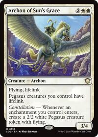 Archon of Sun's Grace (137) [Commander: Secrets of Strixhaven]