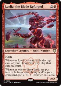Laelia, the Blade Reforged (246) [Commander: Secrets of Strixhaven]
