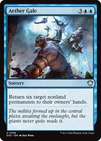 Aether Gale (186) [Commander: Secrets of Strixhaven]