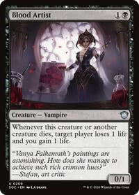 Blood Artist (209) [Commander: Secrets of Strixhaven]