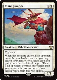 Claim Jumper (140) [Commander: Secrets of Strixhaven]