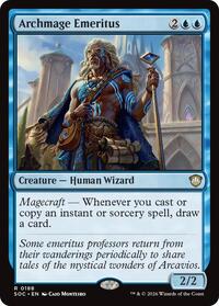 Archmage Emeritus (188) [Commander: Secrets of Strixhaven]