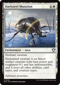 Darksteel Mutation (142) [Commander: Secrets of Strixhaven]