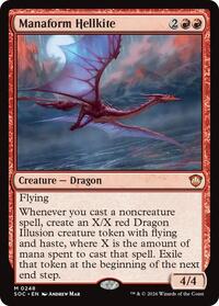 Manaform Hellkite (248) [Commander: Secrets of Strixhaven]