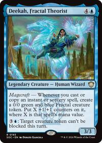 Deekah, Fractal Theorist (193) [Commander: Secrets of Strixhaven]