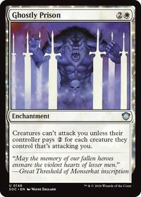 Ghostly Prison (146) [Commander: Secrets of Strixhaven]