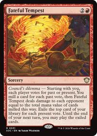 Fateful Tempest (31) [Commander: Secrets of Strixhaven]