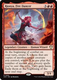 Rionya, Fire Dancer (252) [Commander: Secrets of Strixhaven]