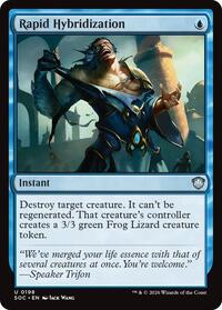 Rapid Hybridization (198) [Commander: Secrets of Strixhaven]