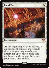 Land Tax (153) [Commander: Secrets of Strixhaven]