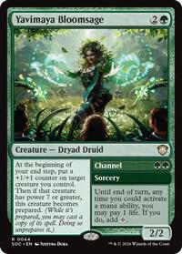 Yavimaya Bloomsage (44) [Commander: Secrets of Strixhaven]