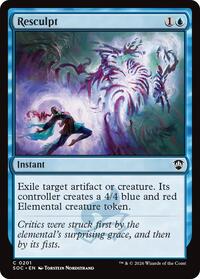 Resculpt (201) [Commander: Secrets of Strixhaven]