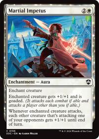 Martial Impetus (156) [Commander: Secrets of Strixhaven]