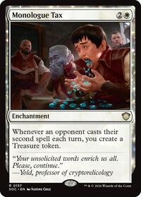 Monologue Tax (157) [Commander: Secrets of Strixhaven]