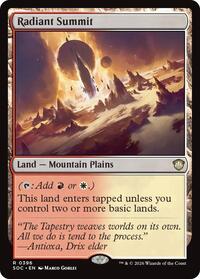 Radiant Summit (396) [Commander: Secrets of Strixhaven]