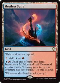 Restless Spire (399) [Commander: Secrets of Strixhaven]
