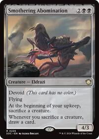 Smothering Abomination (226) [Commander: Secrets of Strixhaven]