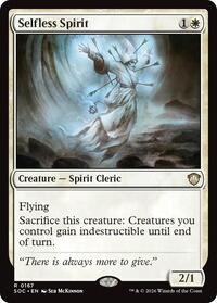 Selfless Spirit (167) [Commander: Secrets of Strixhaven]