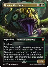 Gorma, the Gullet (Borderless) (3) [Commander: Secrets of Strixhaven]
