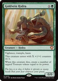 Goldvein Hydra (270) [Commander: Secrets of Strixhaven]