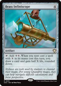 Brass Infiniscope (51) [Commander: Secrets of Strixhaven]