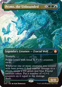 Primo, the Unbounded (Borderless) (6) [Commander: Secrets of Strixhaven]