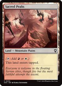 Sacred Peaks (402) [Commander: Secrets of Strixhaven]