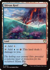 Shivan Reef (404) [Commander: Secrets of Strixhaven]