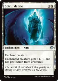 Spirit Mantle (175) [Commander: Secrets of Strixhaven]