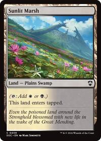 Sunlit Marsh (409) [Commander: Secrets of Strixhaven]