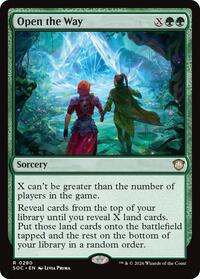Open the Way (280) [Commander: Secrets of Strixhaven]