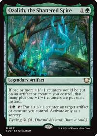 Ozolith, the Shattered Spire (281) [Commander: Secrets of Strixhaven]