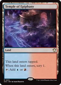 Temple of Epiphany (412) [Commander: Secrets of Strixhaven]
