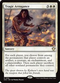 Tragic Arrogance (182) [Commander: Secrets of Strixhaven]