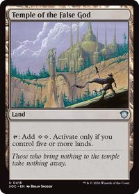 Temple of the False God (416) [Commander: Secrets of Strixhaven]