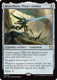 Bitterthorn, Nissa's Animus (343) [Commander: Secrets of Strixhaven]