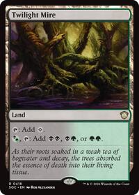 Twilight Mire (418) [Commander: Secrets of Strixhaven]