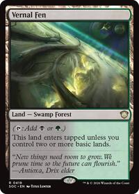 Vernal Fen (419) [Commander: Secrets of Strixhaven]