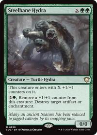 Steelbane Hydra (288) [Commander: Secrets of Strixhaven]