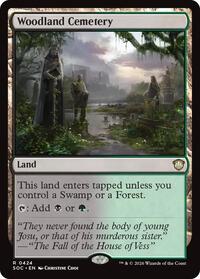 Woodland Cemetery (424) [Commander: Secrets of Strixhaven]