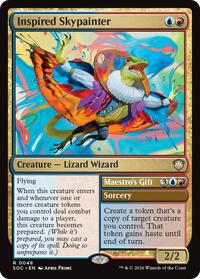 Inspired Skypainter (48) [Commander: Secrets of Strixhaven]